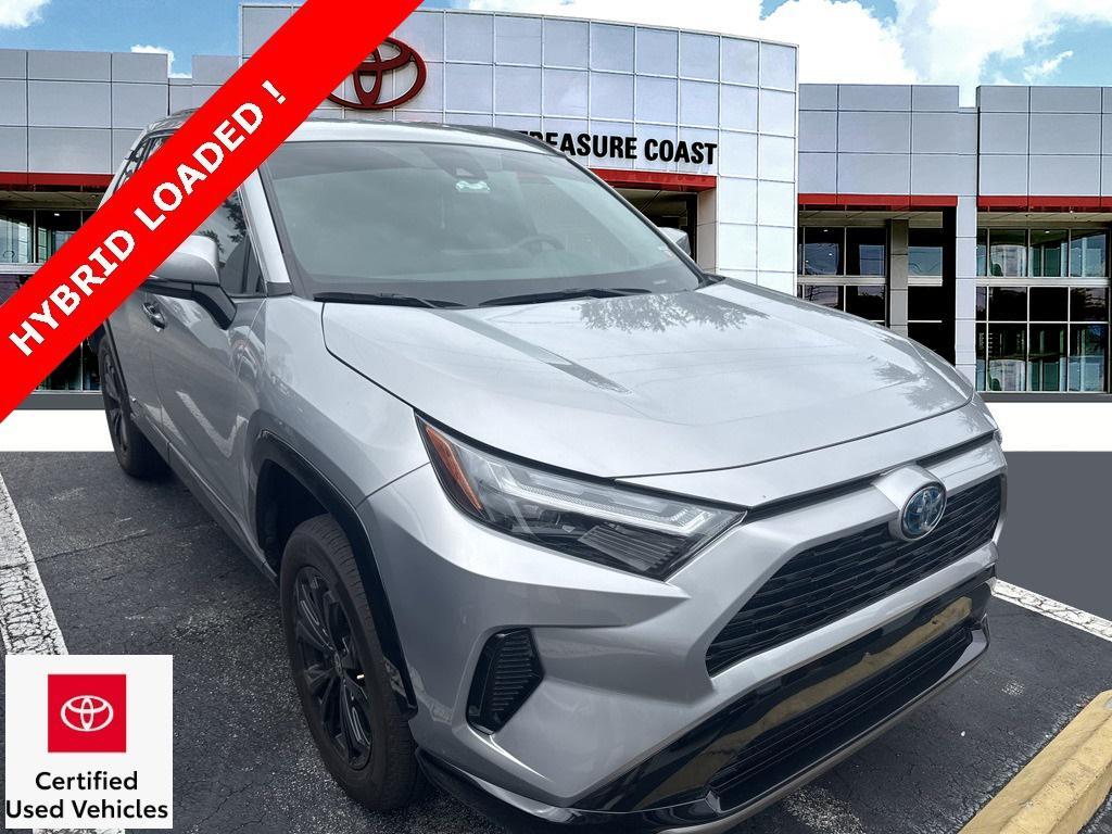 used 2023 Toyota RAV4 Hybrid car, priced at $34,991