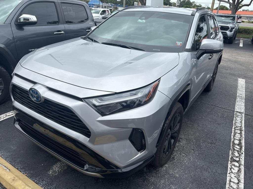 used 2023 Toyota RAV4 Hybrid car, priced at $34,991