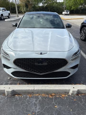 used 2022 Genesis G70 car, priced at $34,889