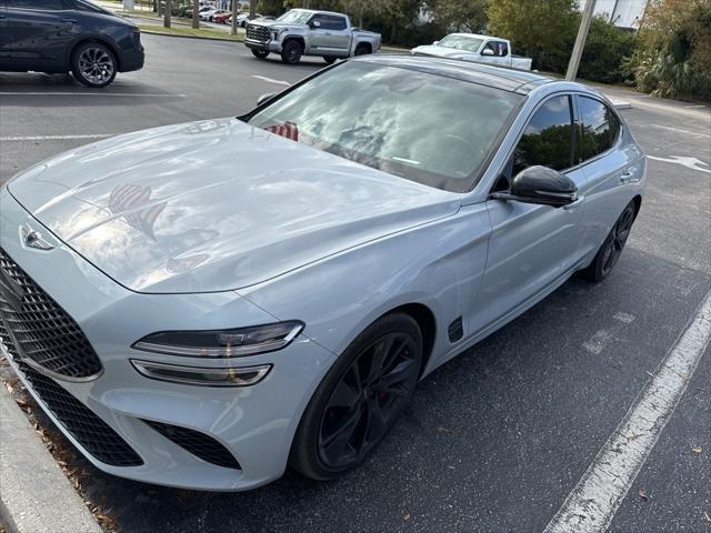 used 2022 Genesis G70 car, priced at $34,889