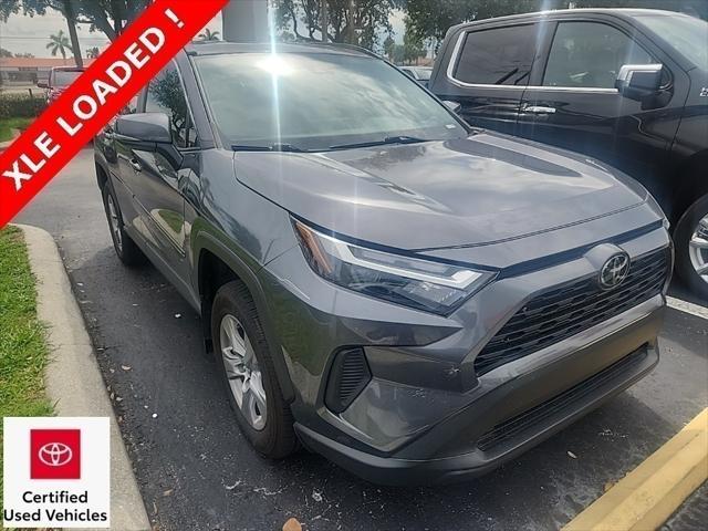 used 2022 Toyota RAV4 car, priced at $27,900