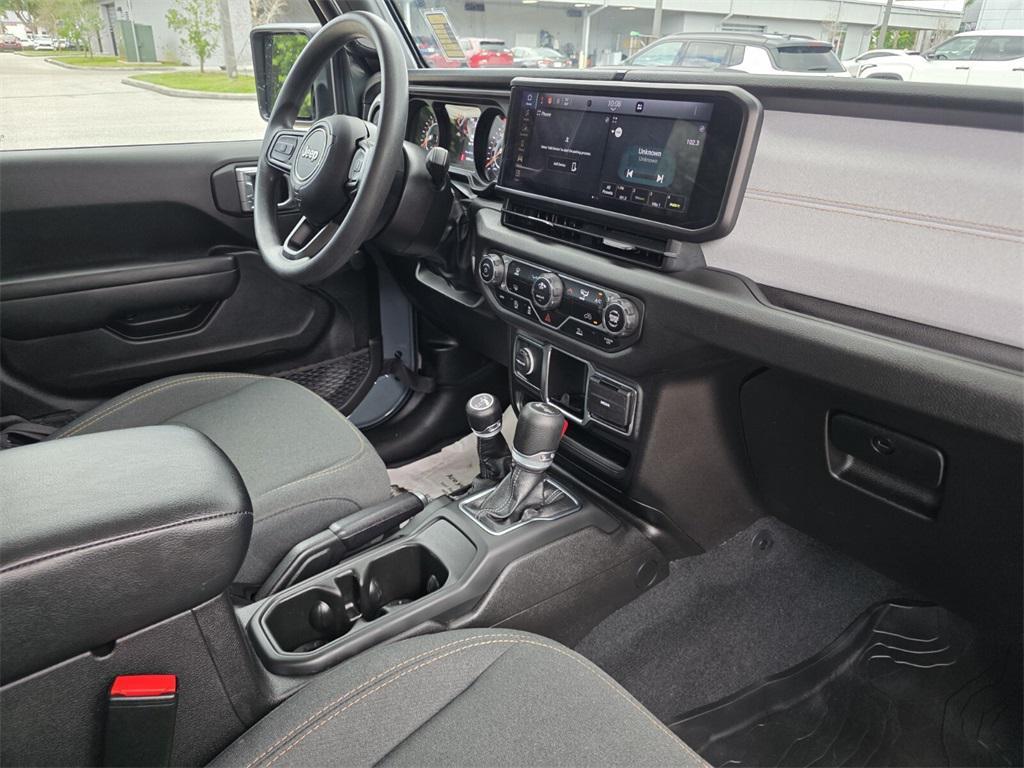 used 2024 Jeep Wrangler car, priced at $29,974