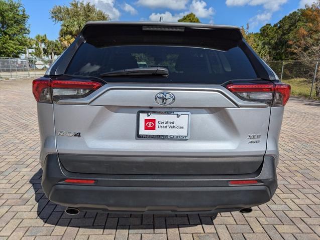 used 2021 Toyota RAV4 car, priced at $28,995