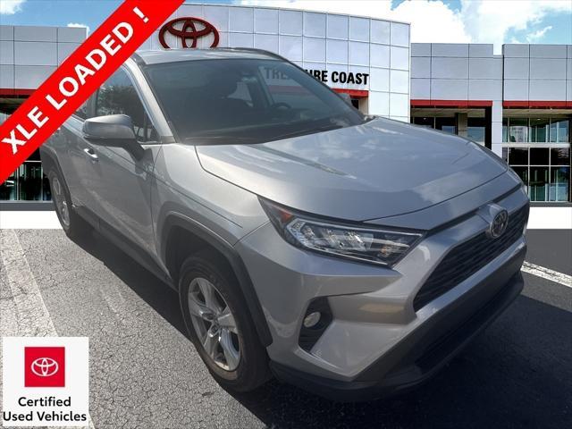 used 2021 Toyota RAV4 car, priced at $27,900