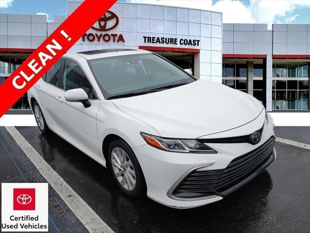 used 2021 Toyota Camry car, priced at $23,900