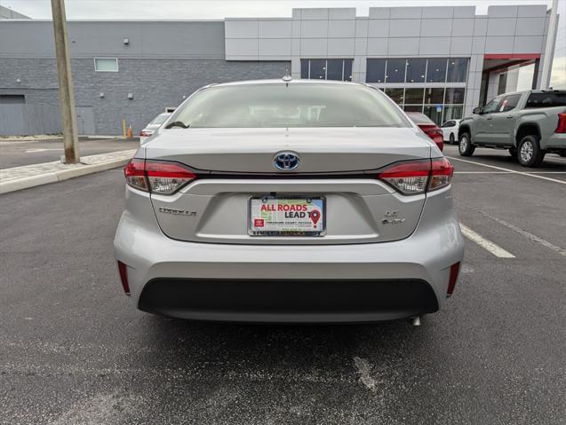 new 2025 Toyota Corolla Hybrid car, priced at $26,386