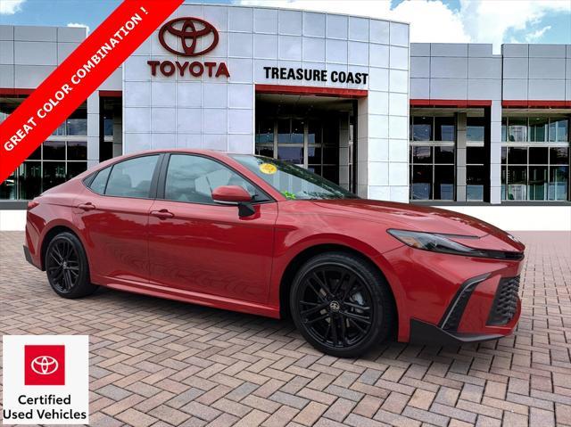 used 2025 Toyota Camry car, priced at $32,900