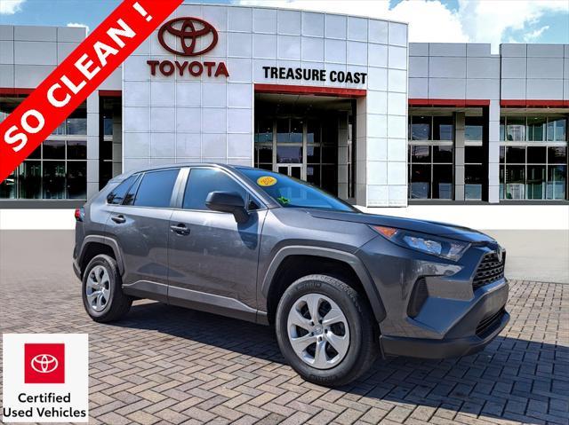 used 2022 Toyota RAV4 car, priced at $24,495