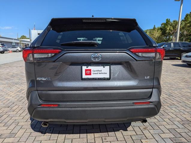 used 2022 Toyota RAV4 car, priced at $24,495