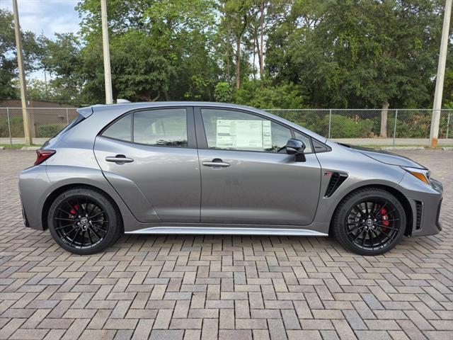 new 2025 Toyota GR Corolla car, priced at $45,156