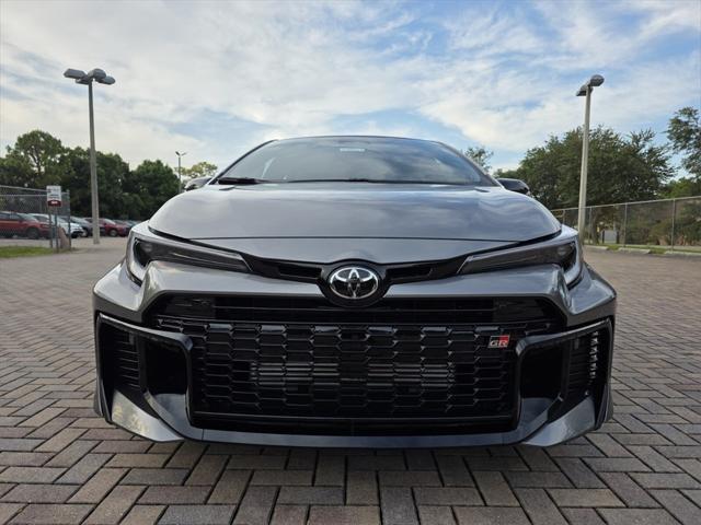 new 2025 Toyota GR Corolla car, priced at $45,156