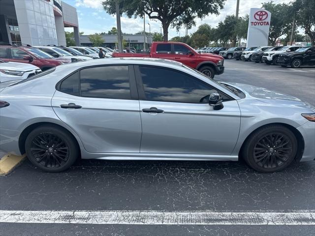 used 2022 Toyota Camry car, priced at $28,900
