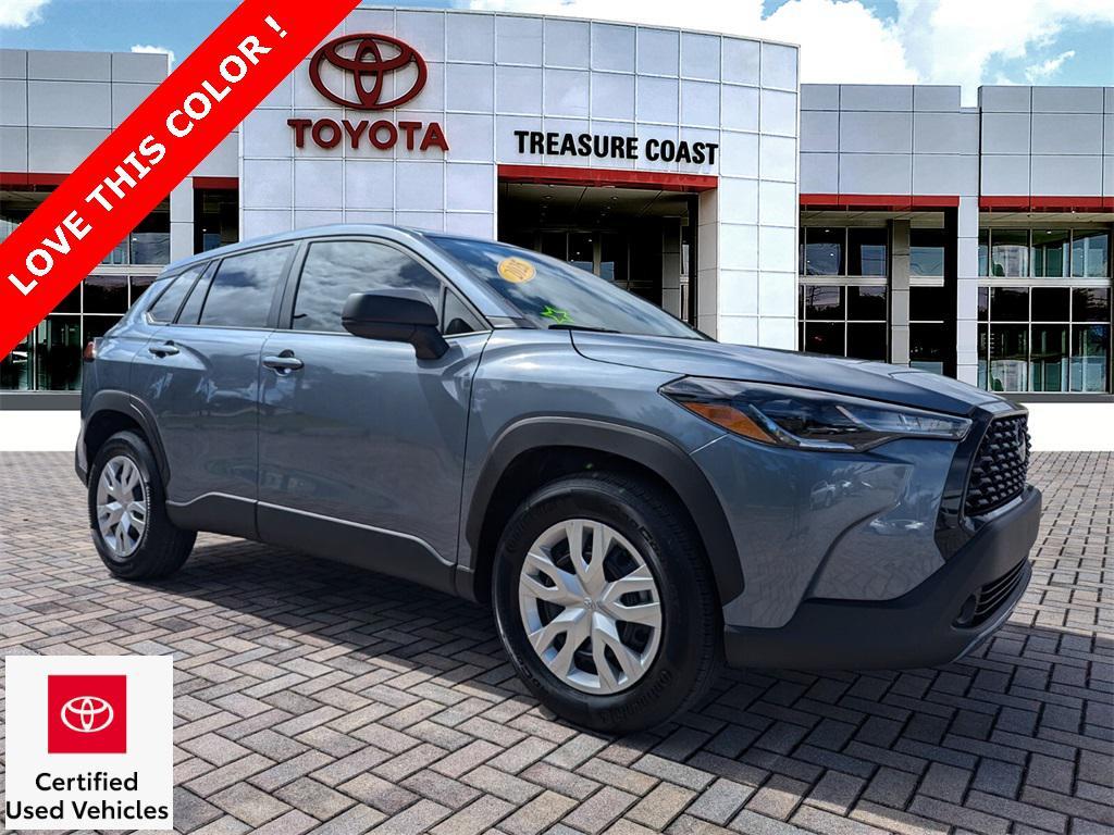 used 2025 Toyota Corolla Cross car, priced at $26,902
