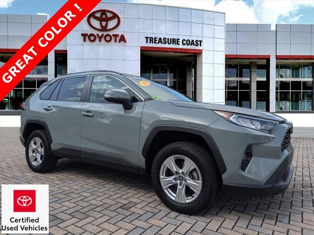 used 2021 Toyota RAV4 car, priced at $25,781