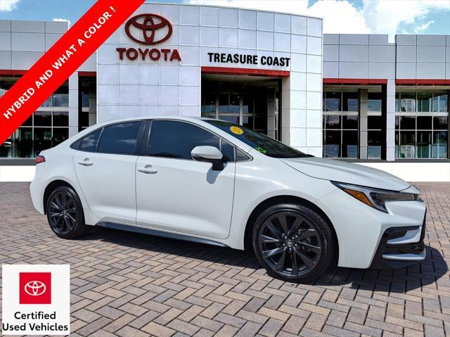 used 2024 Toyota Corolla Hybrid car, priced at $24,981
