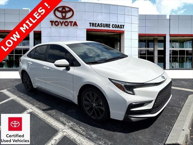 used 2024 Toyota Corolla car, priced at $26,981