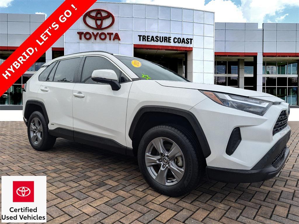 used 2022 Toyota RAV4 Hybrid car, priced at $27,902