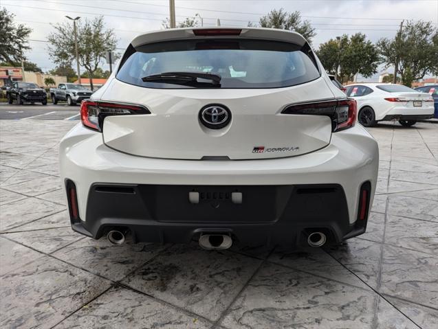 new 2025 Toyota GR Corolla car, priced at $41,501