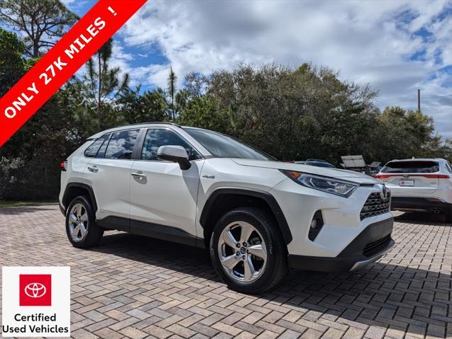 used 2020 Toyota RAV4 Hybrid car, priced at $33,920