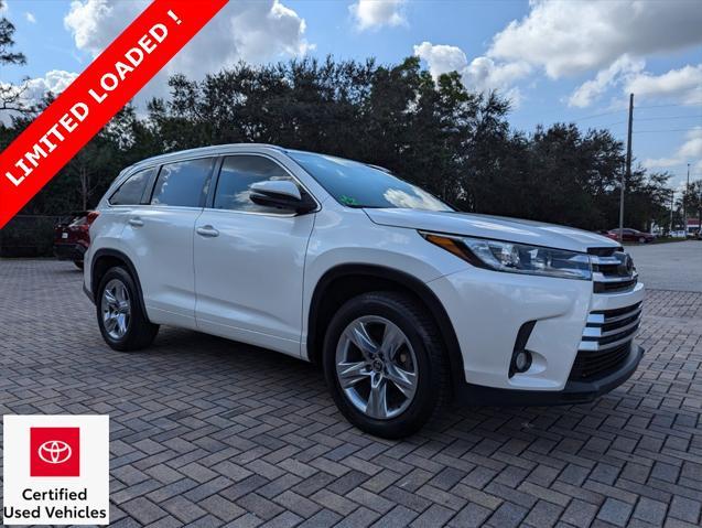 used 2017 Toyota Highlander car, priced at $26,900