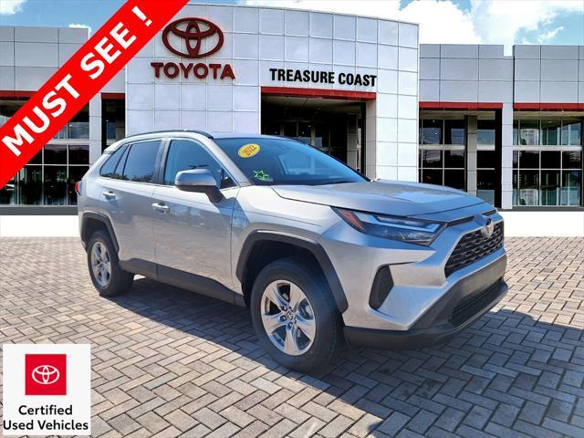 used 2022 Toyota RAV4 car, priced at $28,695