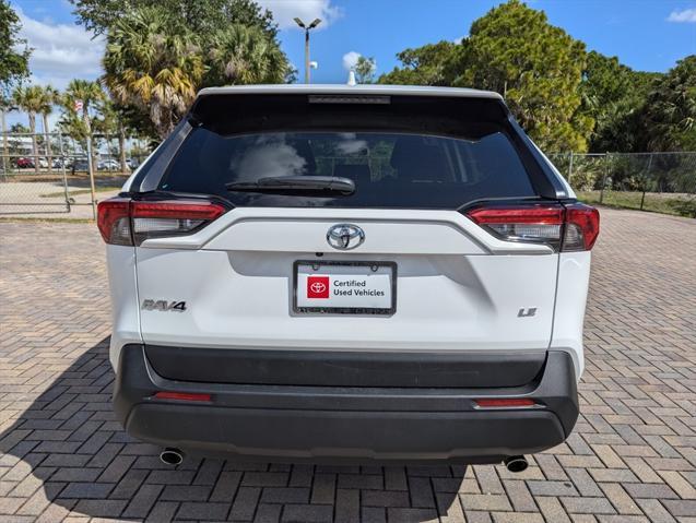 used 2024 Toyota RAV4 car, priced at $30,481
