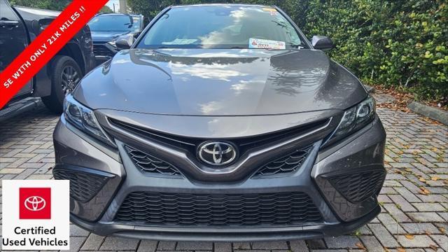 used 2021 Toyota Camry car, priced at $26,900