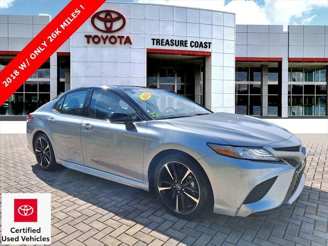 used 2018 Toyota Camry car, priced at $24,900