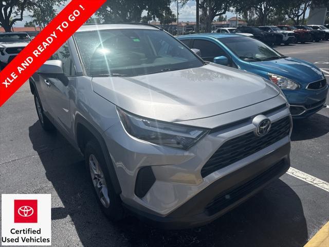 used 2022 Toyota RAV4 car, priced at $28,495