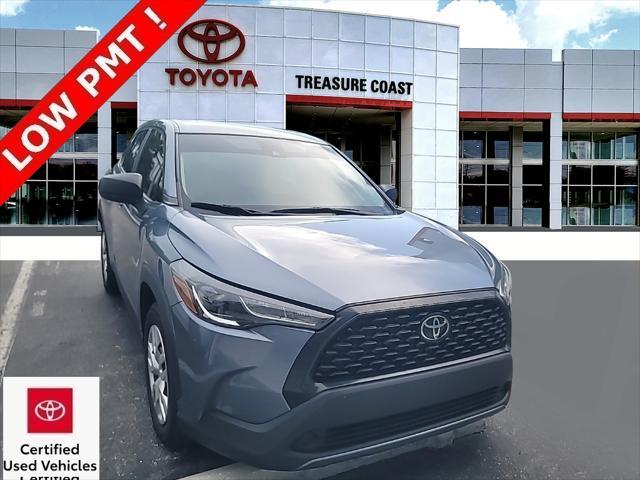 used 2022 Toyota Corolla Cross car, priced at $21,381