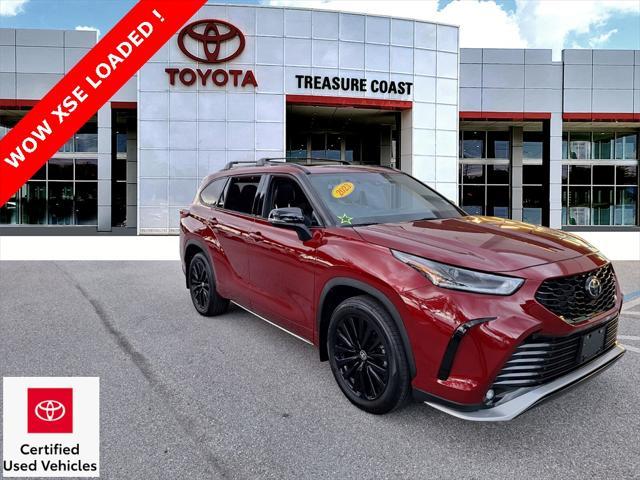 used 2023 Toyota Highlander car, priced at $43,900