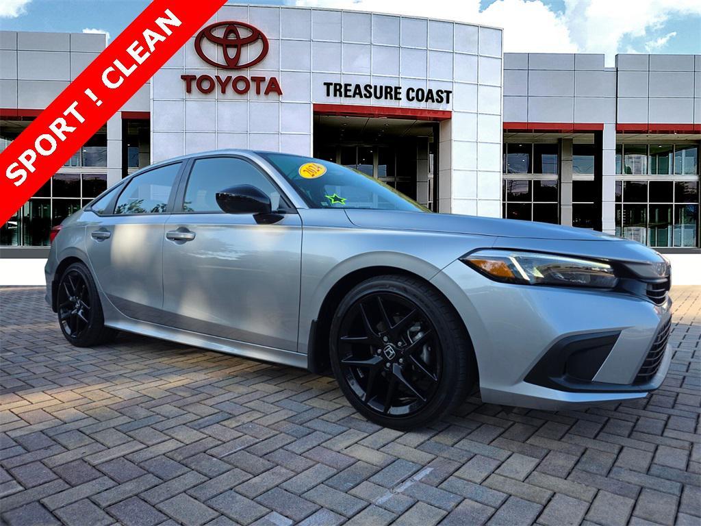 used 2024 Honda Civic car, priced at $22,381