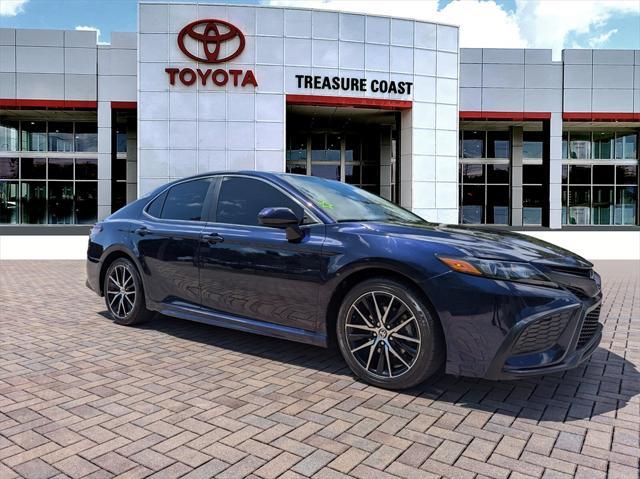 used 2021 Toyota Camry car, priced at $22,900