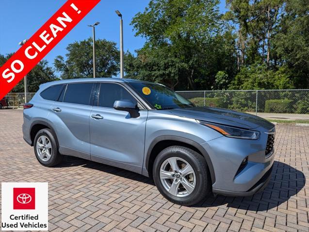 used 2021 Toyota Highlander car, priced at $27,981