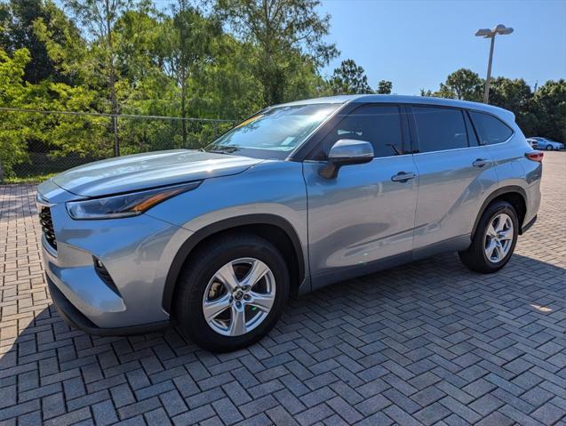 used 2021 Toyota Highlander car, priced at $22,981
