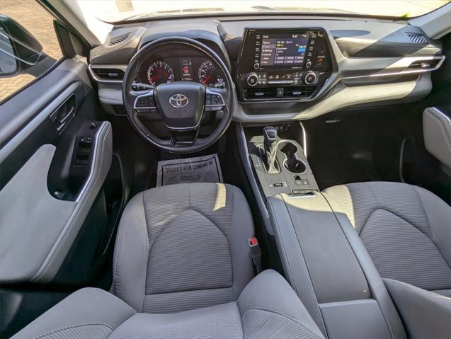 used 2021 Toyota Highlander car, priced at $22,981
