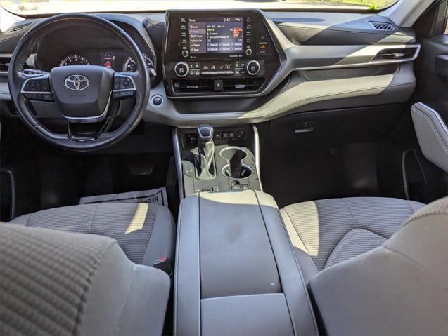 used 2021 Toyota Highlander car, priced at $22,981