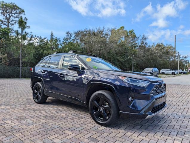 used 2019 Toyota RAV4 Hybrid car, priced at $25,400