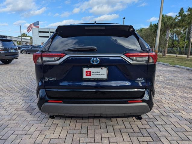 used 2019 Toyota RAV4 Hybrid car, priced at $25,400