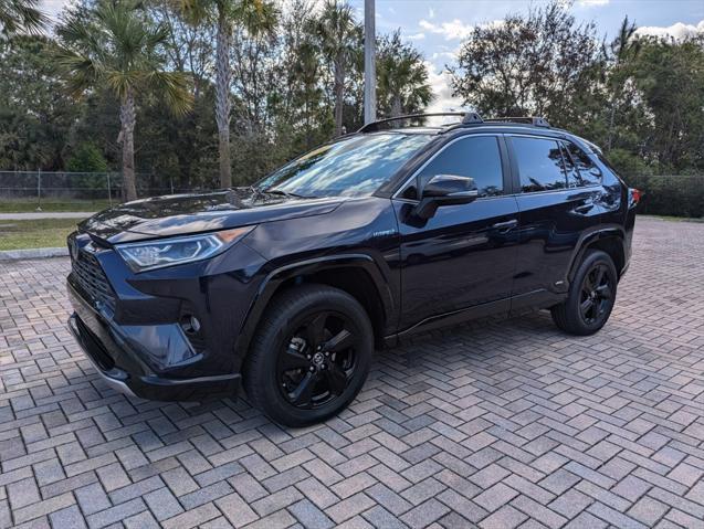 used 2019 Toyota RAV4 Hybrid car, priced at $25,400