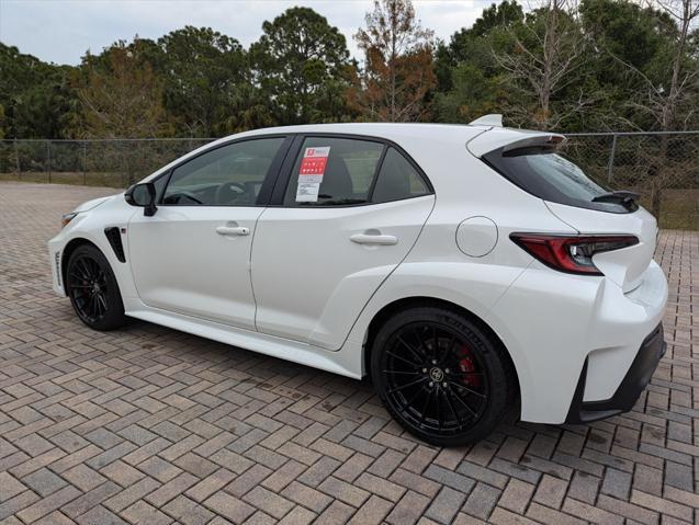 new 2025 Toyota GR Corolla car, priced at $41,501