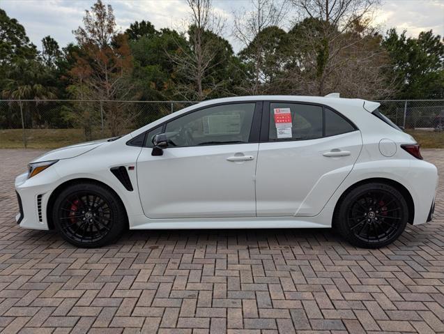 new 2025 Toyota GR Corolla car, priced at $41,501