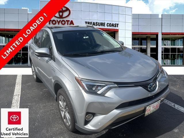 used 2017 Toyota RAV4 Hybrid car, priced at $22,860