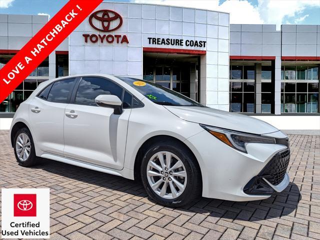used 2023 Toyota Corolla car, priced at $22,381