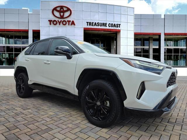 used 2022 Toyota RAV4 Hybrid car, priced at $27,995
