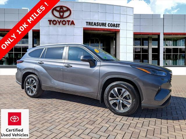 used 2024 Toyota Highlander car, priced at $45,891