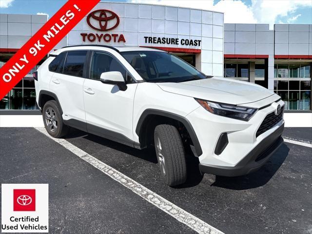 used 2022 Toyota RAV4 Hybrid car, priced at $32,057