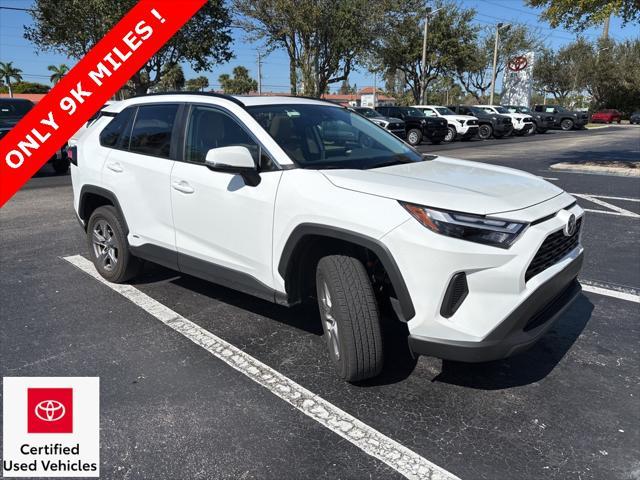 used 2022 Toyota RAV4 Hybrid car, priced at $32,057