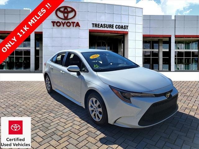 used 2021 Toyota Corolla car, priced at $24,900