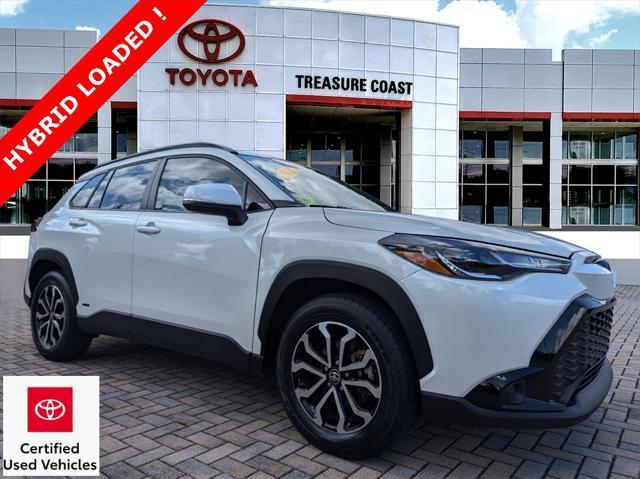 used 2023 Toyota Corolla Hybrid car, priced at $27,781
